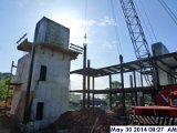 Intalling steel columns at Derrick -3 Facing South-East (800x600).jpg